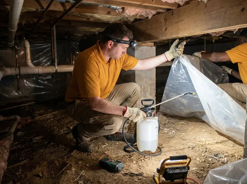 Crawlspace and Basement Moisture Pest Control in Glen Burnie, MD