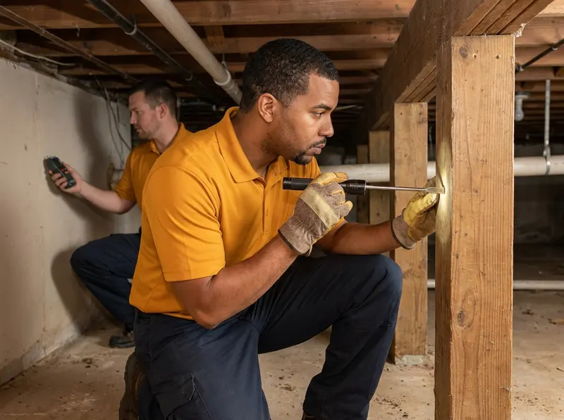 Real Estate Termite Inspection (WDI Report) in Glen Burnie, MD